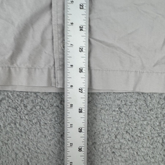 Timberland Shirt Men's Size Large Khaki Button-Up Long Sleeve Pockets Rugged Fit - Picture 8 of 10